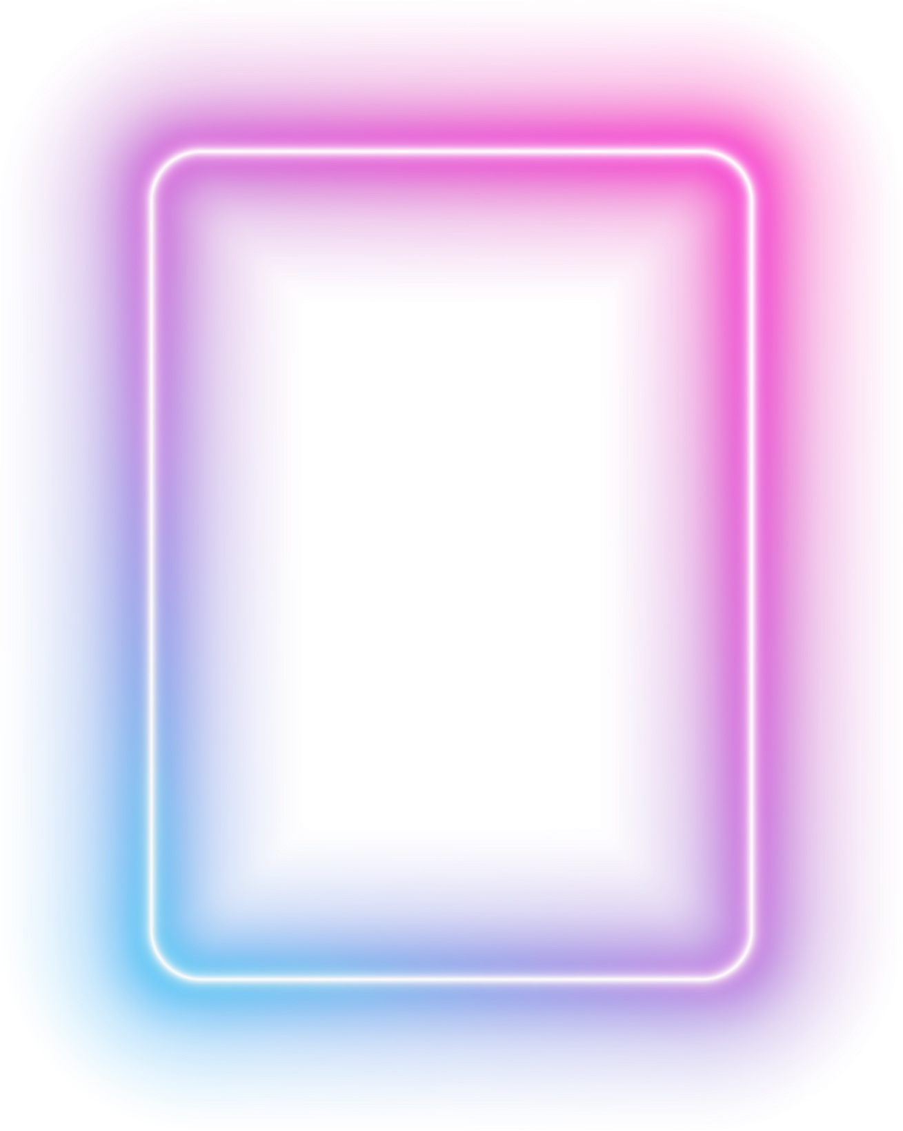Neon Gradient Border
